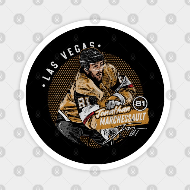 Jonathan Marchessault Vegas Dots Magnet by ClarityMacaws